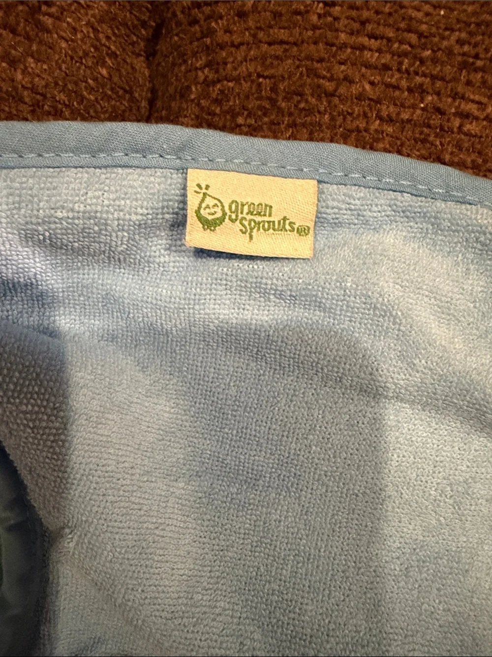(NWOT) GREEN SPROUTS Soft Cotton Baby Bibs - Multi Color Set of 10
